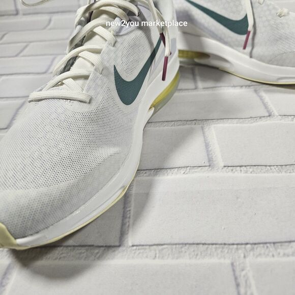 Nike Air Zoom Arcadia 2 Low White Mineral Teal - DM8491-100 size 7y - Picture 9 of 14